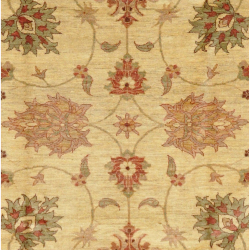 Wool Floral Indoor Rug