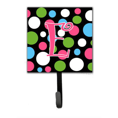 Crochet mural polkadot monogramme