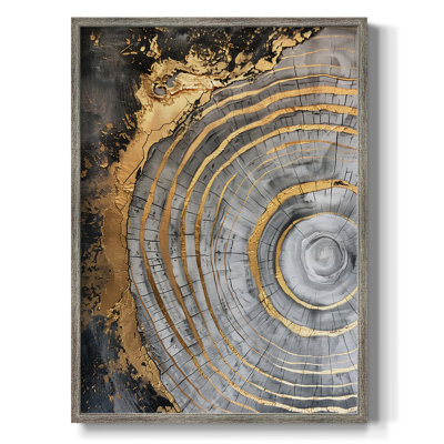 ABSTRACT Series CCLXXX Framed Print - Solid Wood