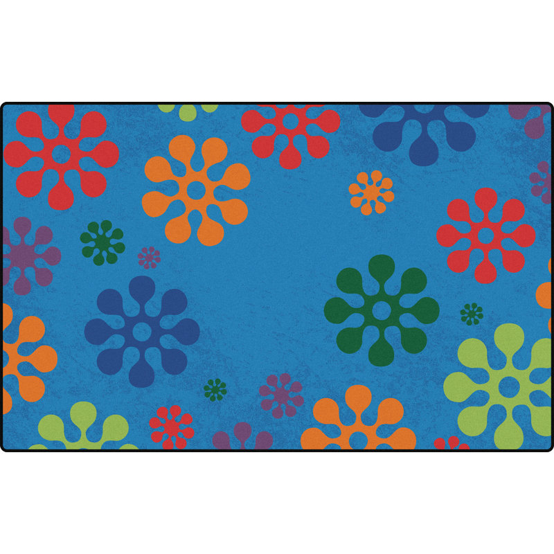 Tapis rectangulaire pour enfants 64,71 florins Carpets Value, Rectangle 6 pi x 9 pi