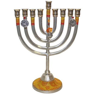Stainless Steel Menorah