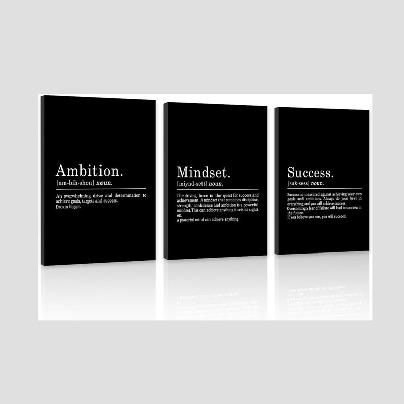 3 Piece Wrapped Canvas Print