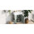 21.6" Modern Floating Bathroom Vanity With Ceramic Basin - Perfect For Small Bathrooms, Left Side Storage-1404676254