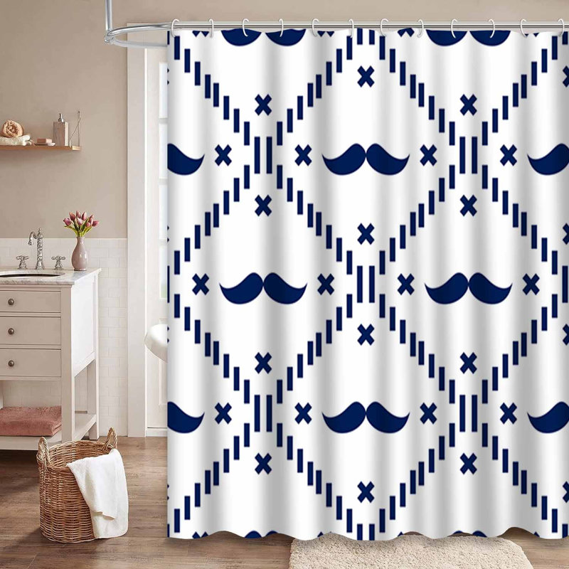 Rideau de douche American Hipster Tartan, L 72 po x l 72 po