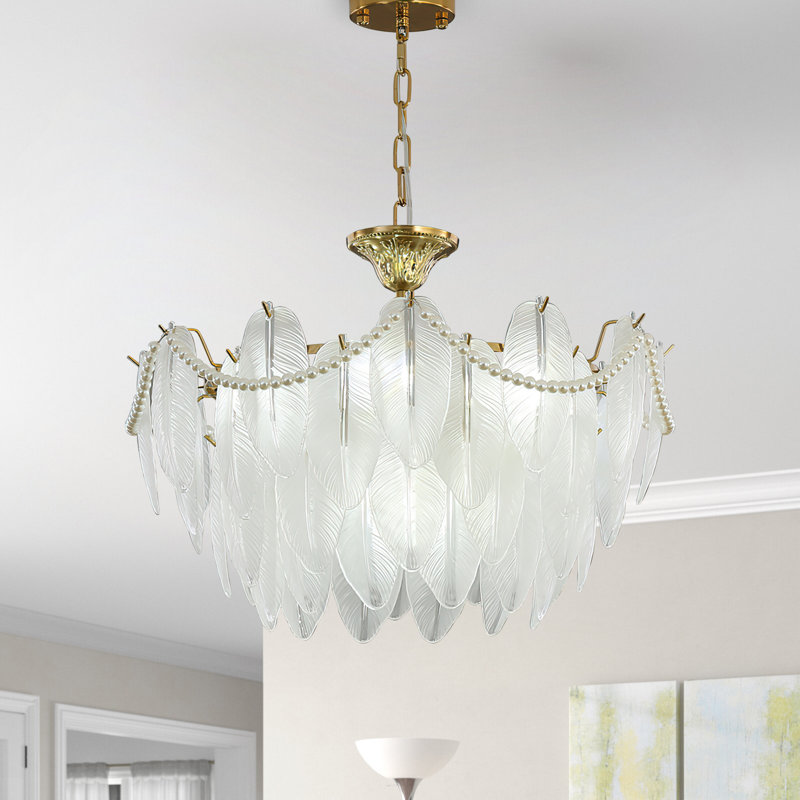Lustre gradué à 8 lumières Lilie