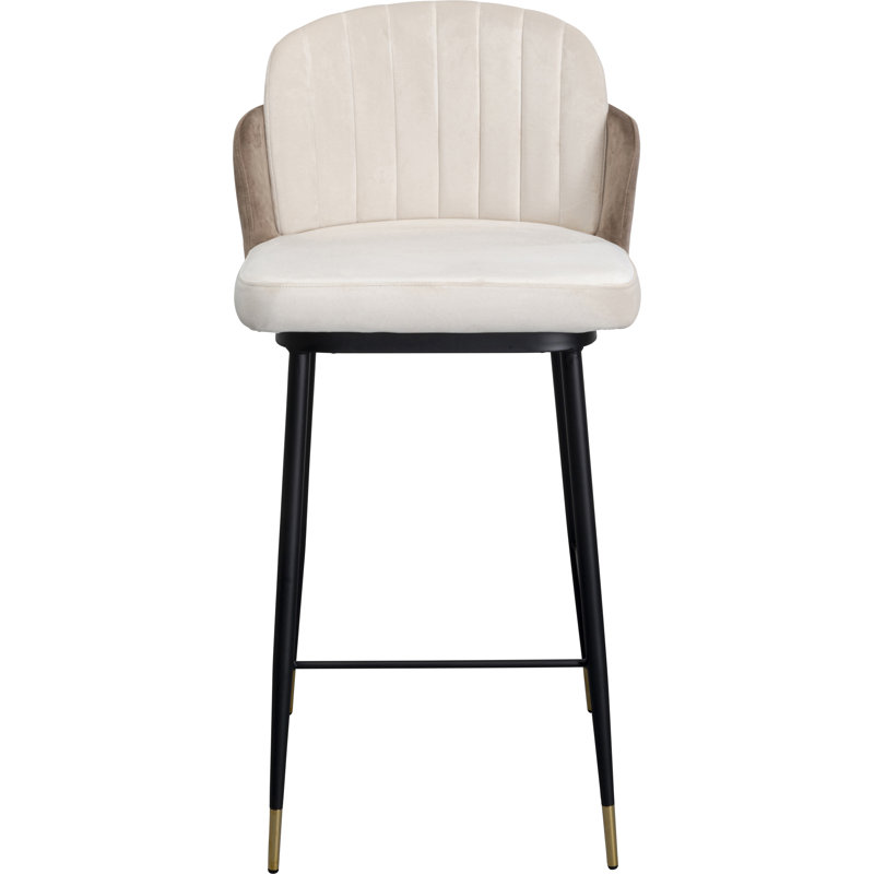 Hojas bar stool in beige