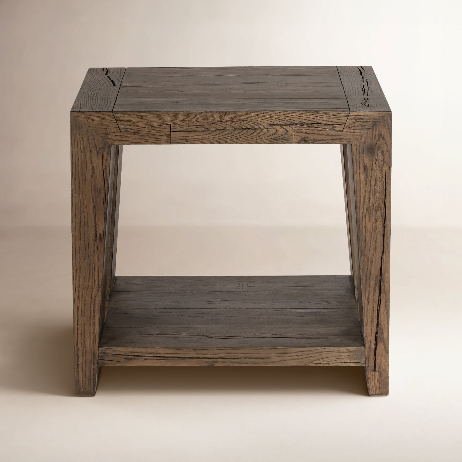 Alena 24" Oak End Table, Brown
