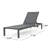 Caggiano Reclining Chaise Lounge with Table