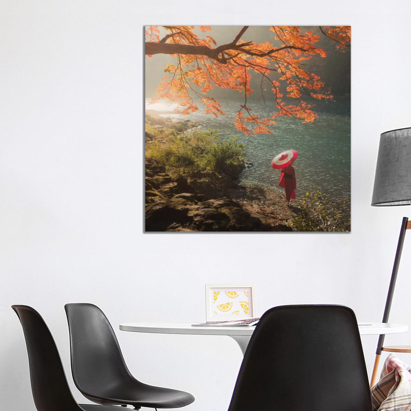 Autumn In Japan XVII by Daniel Kordan - Print on Canvas, Wrapped Canvas, 66.04 cm H x 66.04 cm W x 3.175 cm D