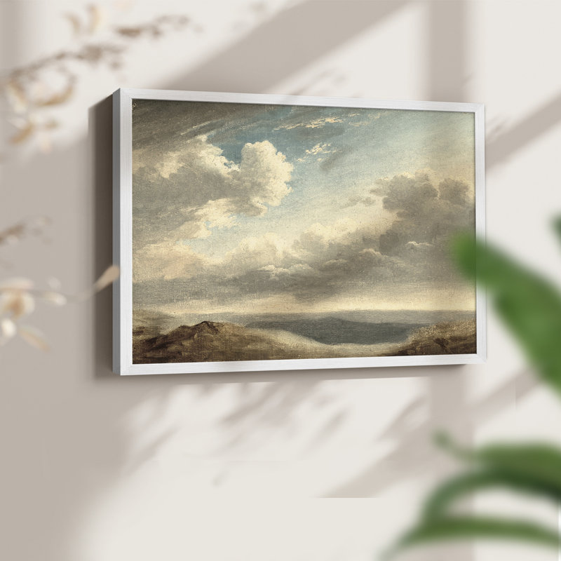 Paysages rétro-XXI-impression encadrée, Blanc, H 16 po x l 20 po