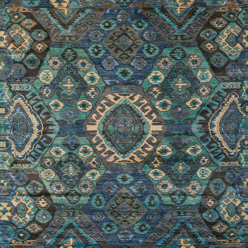 Moroccan Indoor Rug, Square 7'