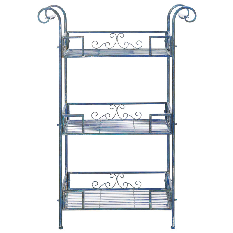 Noreen 3 Tier Shelf, Blue
