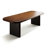 Solid wood rectangular pine dining table-2041895661