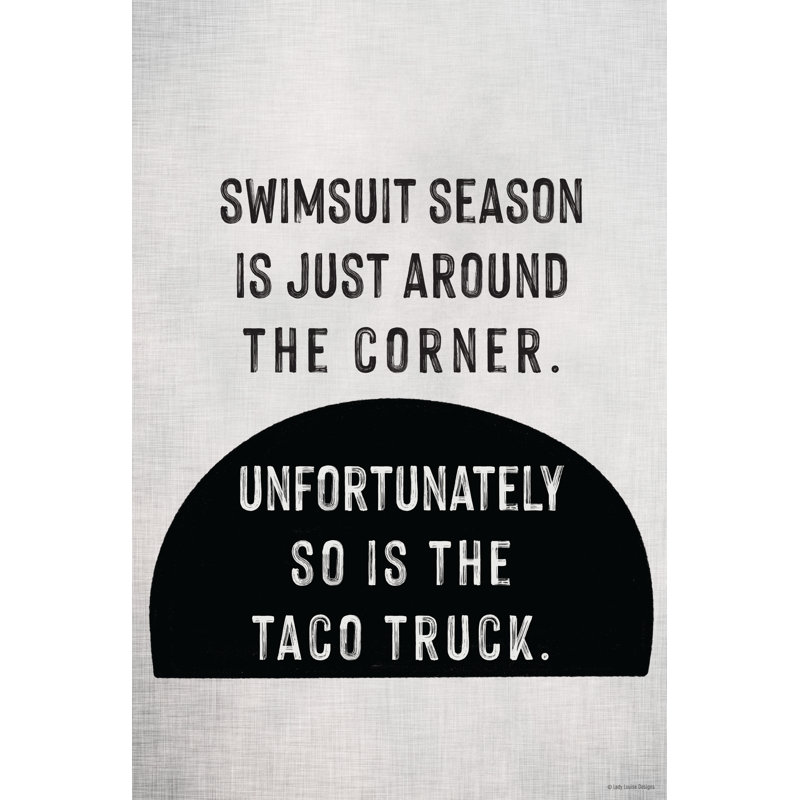 " Taco Truck ", 18" H x 12" W  