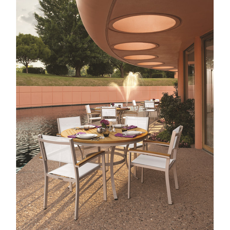 Travira Dining Table, Tekwood Natural