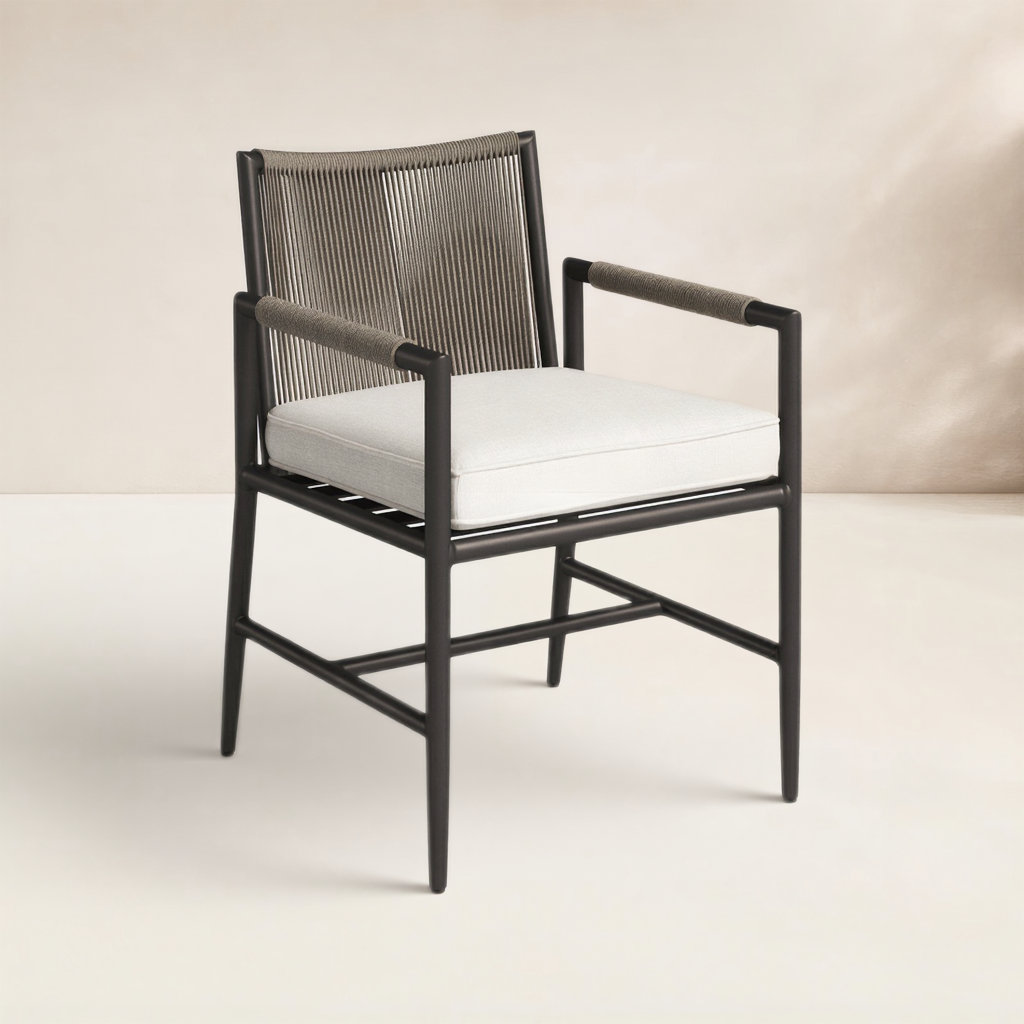 Esme Sunbrella® Patio Armchair, Echo Ash Sunbrella®