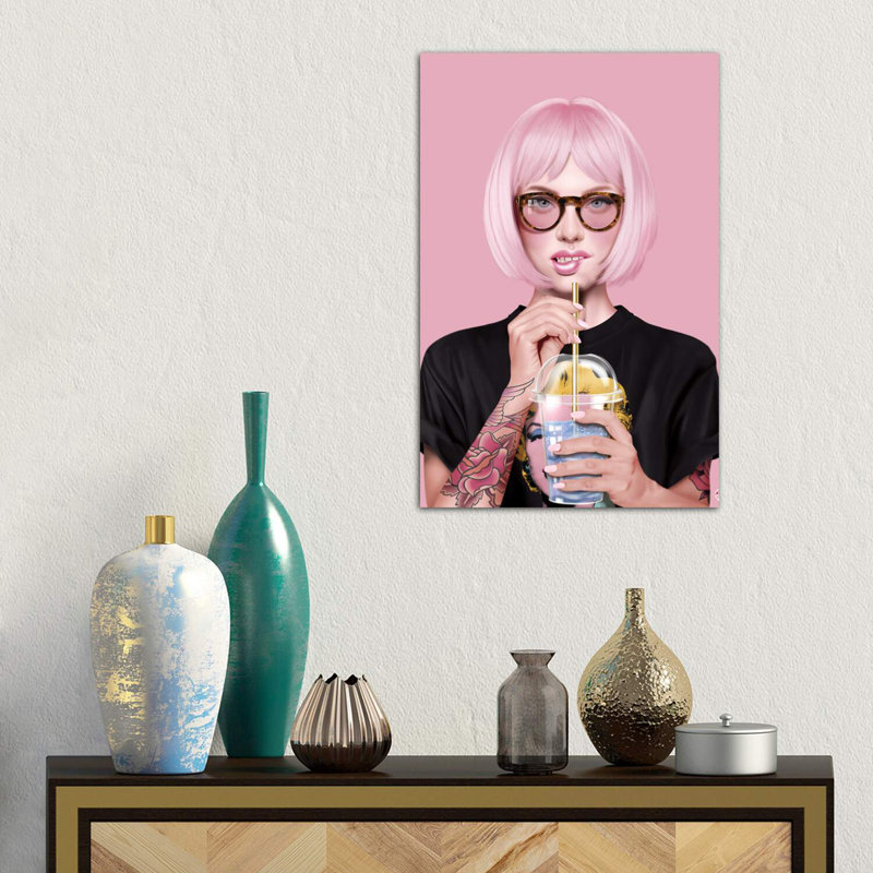 What's The Tee by Giulio Rossi - Wrapped Canvas Print, 66.04 cm H x 45.72 cm W x 1.91 cm D