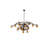 Rustic Lodge 18 - Light Dimmable Tiered Chandelier