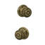 Georgian Passage Knob Hall and Closet Lock-22335227