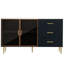 Buffet moderne avec tablettes réglables et fabrication