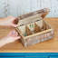 Antique Effect Mango Wood Trinket Box