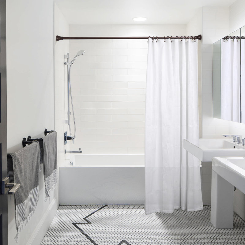Zinc Shower Curtain Hook, Oil Rubbed Bronze