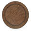 Solid Wood Tray Top End Table