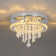 Daeveon LED Tiered Chandelier