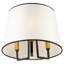 Plafonnier semi-encastré 3 lumières l 15,7 po