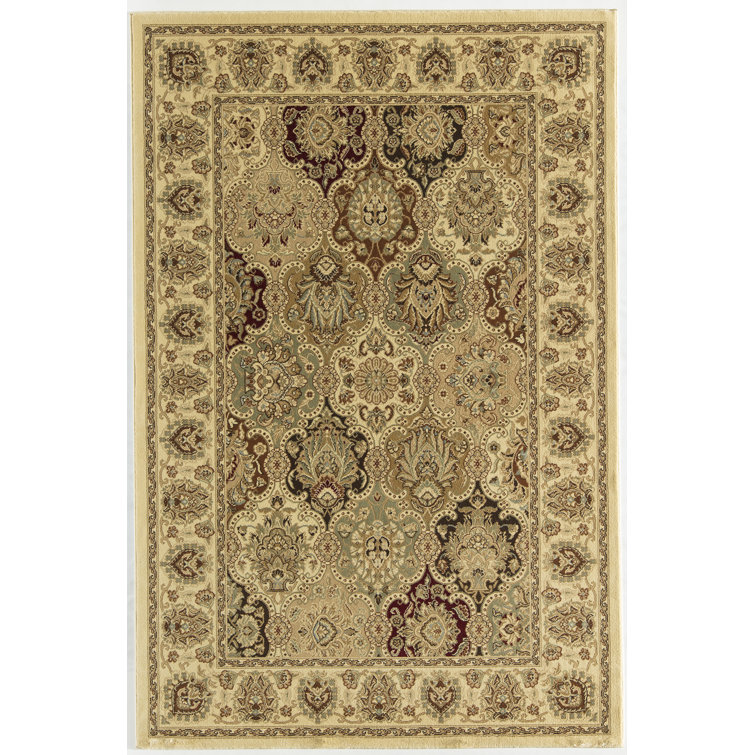 Gloucester Gilded Loom Oriental Panel Cherry Area Rug