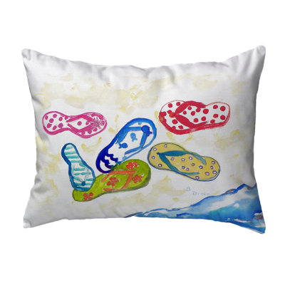 Housse de coussin intérieur / extérieur Six Flip Flops Six Flip Flops