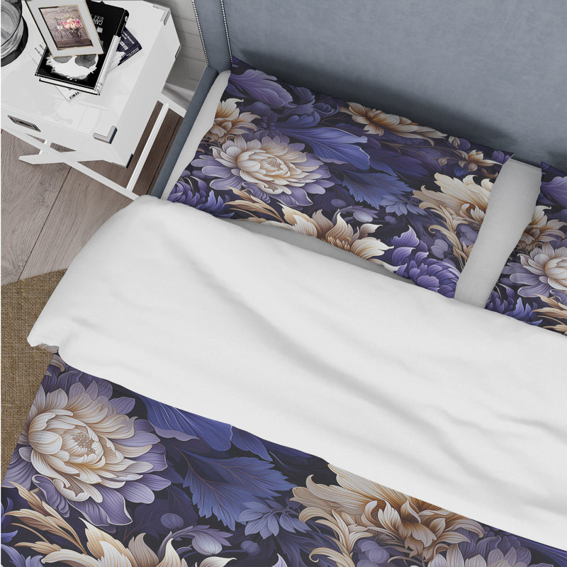 Ensemble de housse de couette en microfibre Celestial, Housse de couette pour très grand lit et 2 très