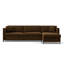 Bejna 3 Seater Velvet Sofa Bed-1580986598-1580986596-1580986623