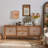 Rattan TV Stand For Tvs, Wood TV Stand Mid Century Distressed TV Stand TV Media Console With Drawer And Door, Boho Entertainment Center For Living Room-1746311642-1761248589
