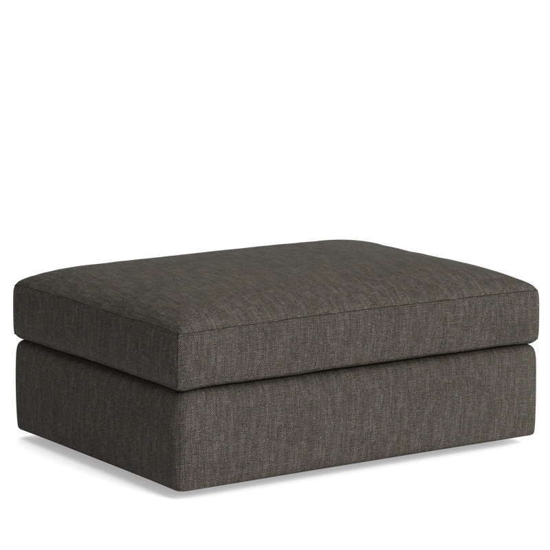 The OG Ottoman, Performance Weave - Onyx
