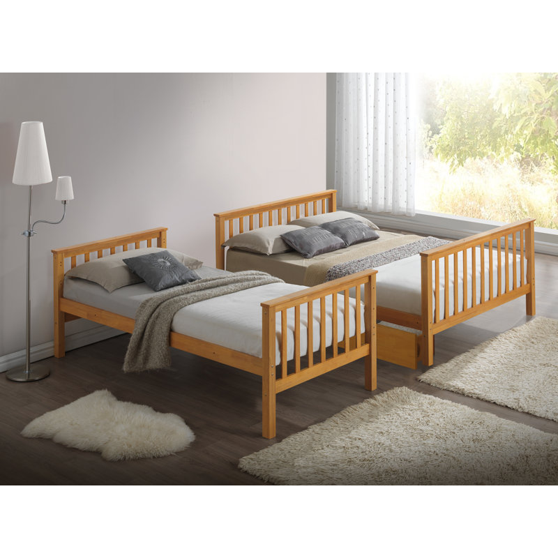 Thomson 90 X 190cm Bunk Bed, Beech