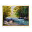 «River Through The Birch Tree Forest II», reproduction sur toile flottante-494564567-494564571