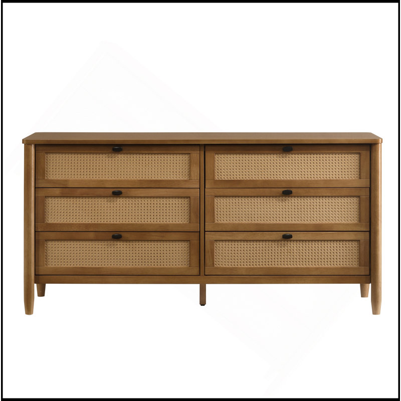 Commode 6 tiroirs Vichy