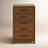 Wrightia 28'' W 5 - Drawer Dresser-1916151748