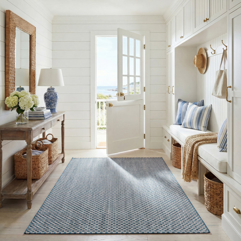 Tapis intérieur / extérieur performance Dirks, Rectangle 5 pi 3 po x 7 pi 7 po