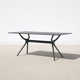Farrah Synthetic Laminate Outdoor Dining Table