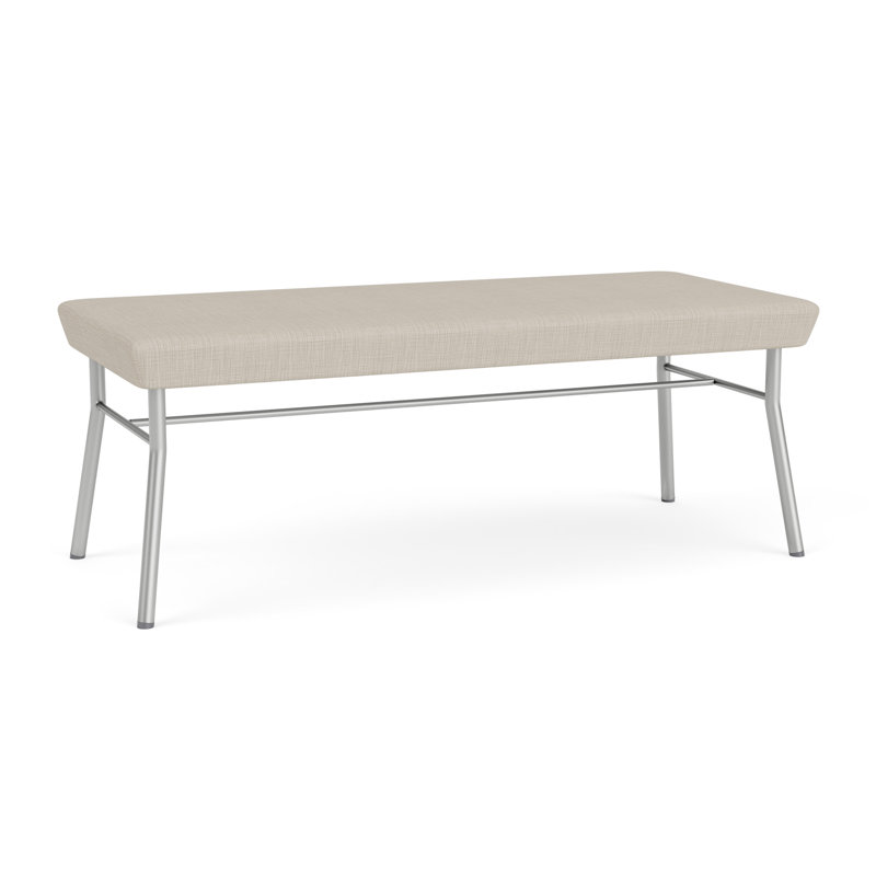 Banc en métal 2 places Chat, Argent, Modena blé