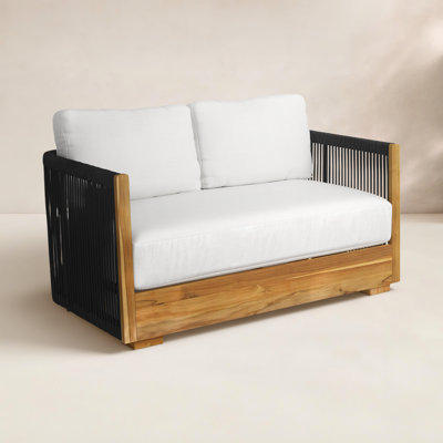Aniston 59" Sunbrella® Patio Loveseat