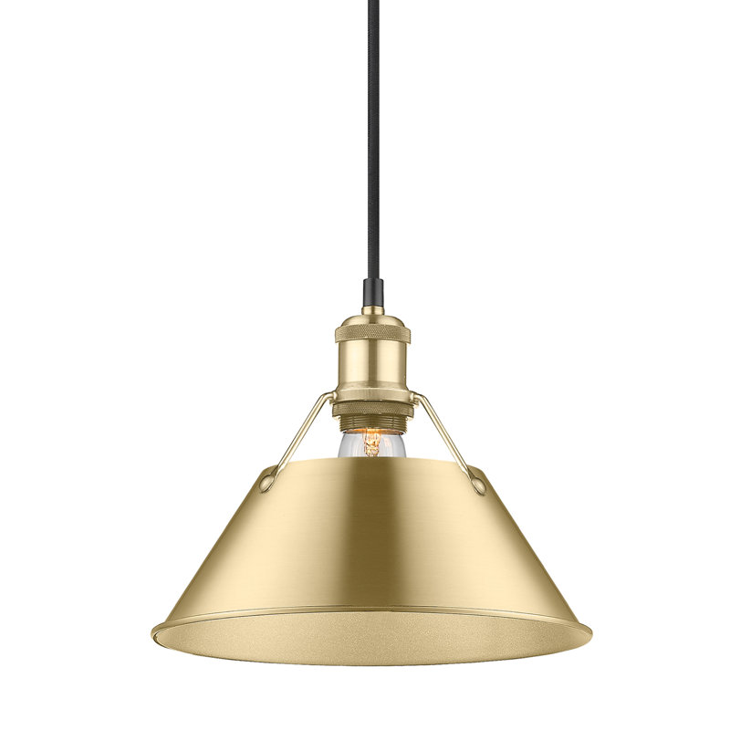 Weatherford 1 - Light Pendant, Brushed Champagne Bronze, 130" H x 10" W x 10" D, Brushed Champagne Bronze