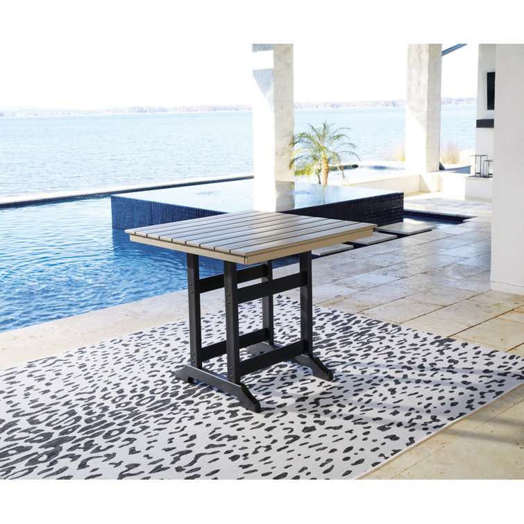 Chrisann Rectangular Outdoor Bar Table