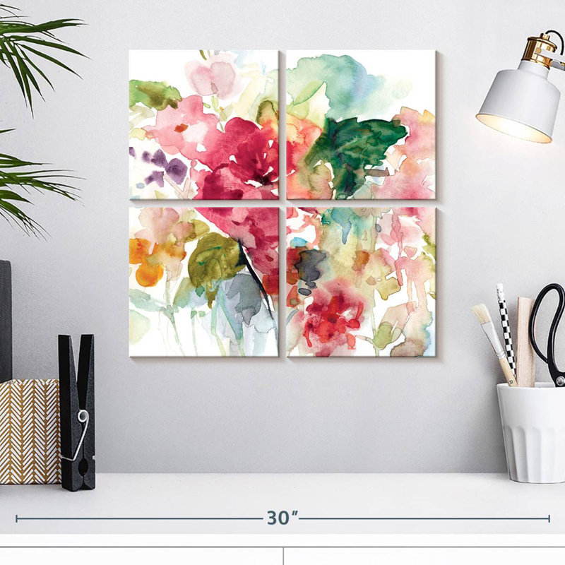 Punch floral Avery, H 18 po x l 18 po