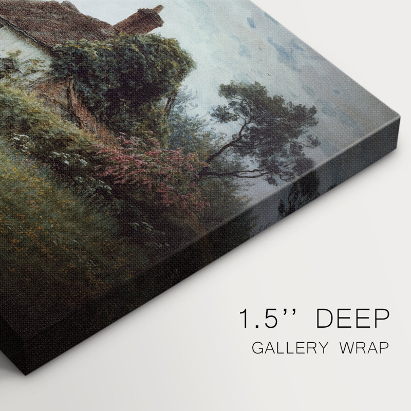 Paysages rétro-DCCCLxxvi -Galerie enveloppée Cavas, 12 x 18