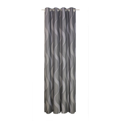 Pearson Eyelet Curtain, single panel, opaque