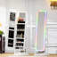 Jewellery Cabinet with Mirror Jewelry Armoire-1514111381