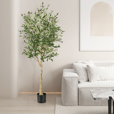 182 cm H Faux Maple Tree Plant